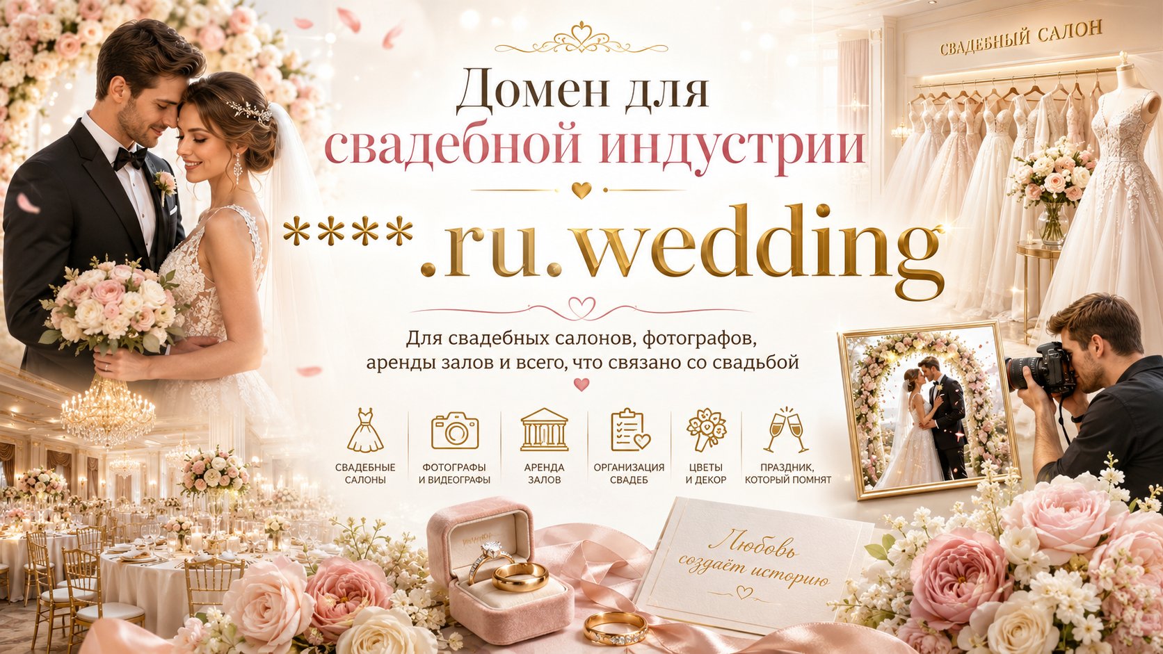 Promotional banner for ru.wedding